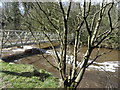 Footbridge over the River Blackwater at Benburb