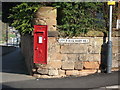 Post Box and street sign, Upper Rosemary Hill