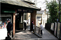 TQ2596 : High Barnet station by Dr Neil Clifton