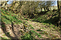 A sunken footpath to Embsay Moor