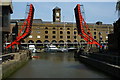 Lock at St.Katharine Docks, London