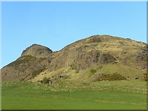 NT2772 : Arthur's Seat from the Queen's Drive by kim traynor