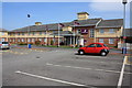 NZ4426 : Entrance to the Premier Inn motel by Philip Barker