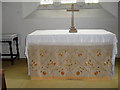 The altar at St Peter, Lodsworth