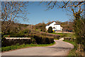 House on a hillside - Llancarfan