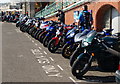 TQ3103 : All in a row, at Brighton by Peter Trimming