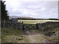 NT3052 : Gate on the Huntly Cot to Mauldslie path by Gordon Brown