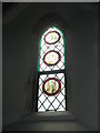 Stained glass window within St Nicholas, Mid Lavant (3)