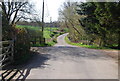 Smallbridge Rd dropping into the Teise Valley