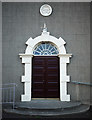 Entrance door, Ballygrainey Presbyterian Church