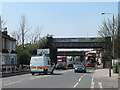 Railway bridge over Woolwich Road