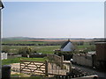 View towards the River Lavant from the A286