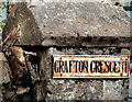 Grafton Crescent sign, Hilden