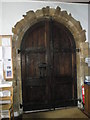 The north door at St Mary, Walberton