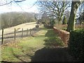 Public footpath, Quarndon, Derbyshire