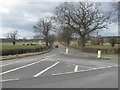 Kedleston Road from Church Road, Quarndon, Derbyshire