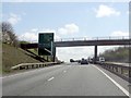 A14 approaching junction 2 eastbound