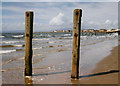 Old groynes, Saltcoats east shore