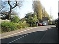 Approaching a bend in Coronation Road