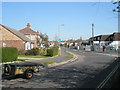 Approaching the junction of  Aston Road and Jubilee Road