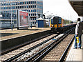 Fast train through New Malden