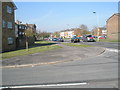 Looking from Tennyson Crescent into Milton Road