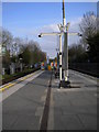 Platform at Colindale Underground Station