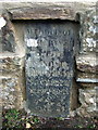 Parish boundary stone, Cilgwyn Bridge