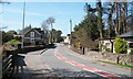 View west along the High Street at Pentrefelin