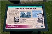 SK3387 : Iron, Poetry and Corn, Weston Park, Western Bank, Sheffield by Terry Robinson