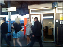 TL5479 : Passengers at Ely Railway Station by Andrew Abbott
