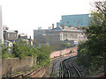 Railway approaching Greenwich