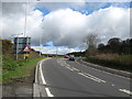 The B981 heading for Crossgates in Fife