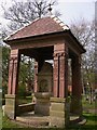 Memorial in Station Square at Lytham from the east