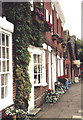 Row of houses in the market square, Market Bosworth