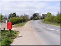 TM4562 : Lover's Lane, Leiston & Crown Farm Postbox by Geographer