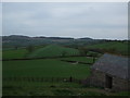 Cut grass field Betws - yn - Rhos