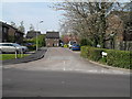 Looking from Cornelius Drive into Celia Close