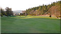 View northwards down the Golf Course, Newton Stewart