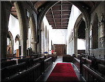 TF4609 : The church of SS Peter and Paul in Wisbech - view west by Evelyn Simak