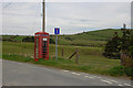 Phone box at the crossroads