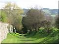 Track south of Corchester Lane