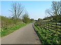 Track (footpath) towards Hucknall