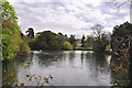 View across Roath Park Lake - Cardiff