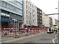 Borough High Street roadworks - ongoing