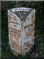 SP3251 : Milepost at Kineton by David P Howard