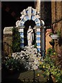 Religious shrine at the Church of the Precious Blood