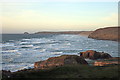 Perran Sands from Droskyn Point