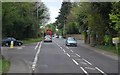 The junction of Church Rd and Beacon Rd (A26)