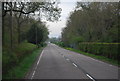 The A26 near Isfield